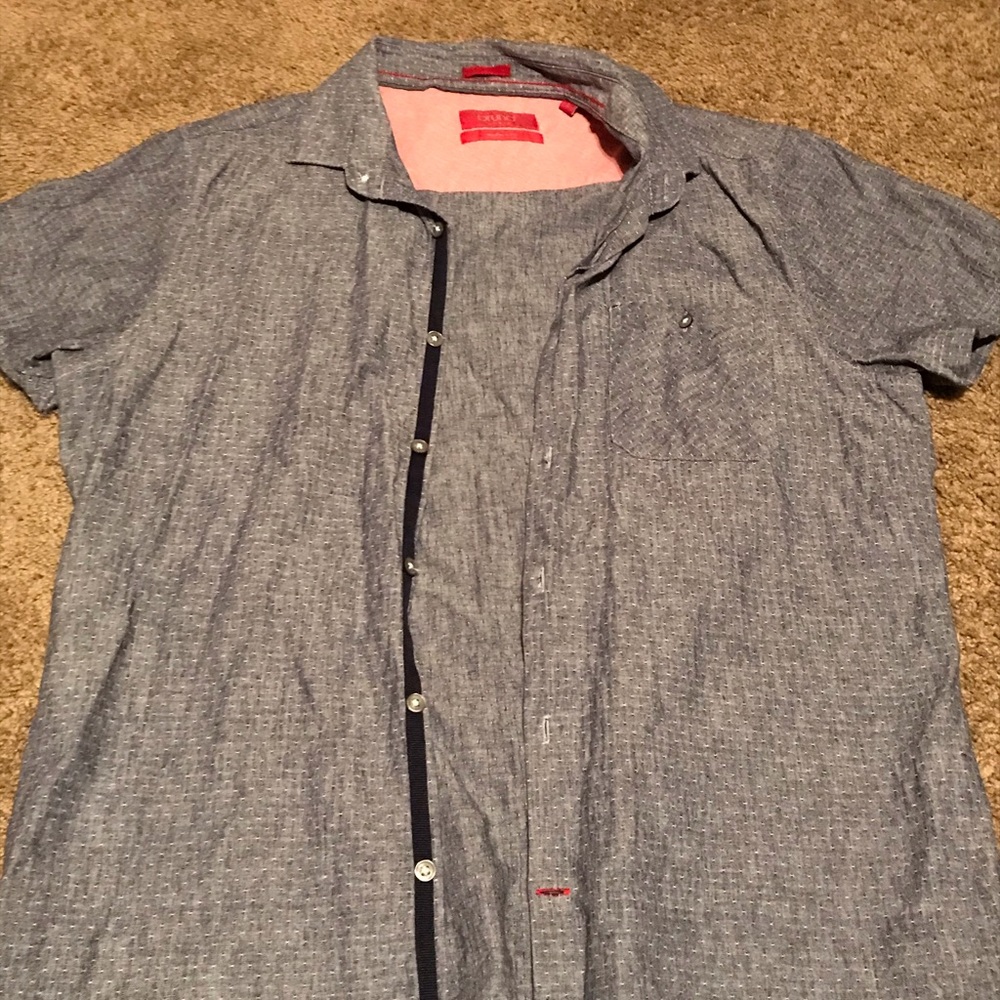 Short sleeve button down shirt